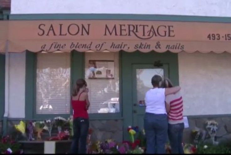 Salon Meritage in Seal Beach, California where 8 people were killed by a gunman on October 12, 2011.