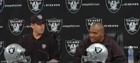 Carlson Palmer, Hue Jackson