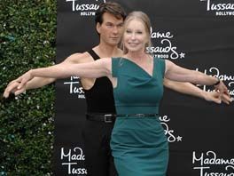 Patrick Swayze wax figure, Lisa Swayze