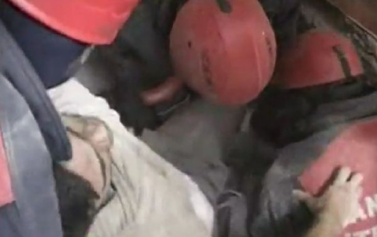 Earthquake survivor