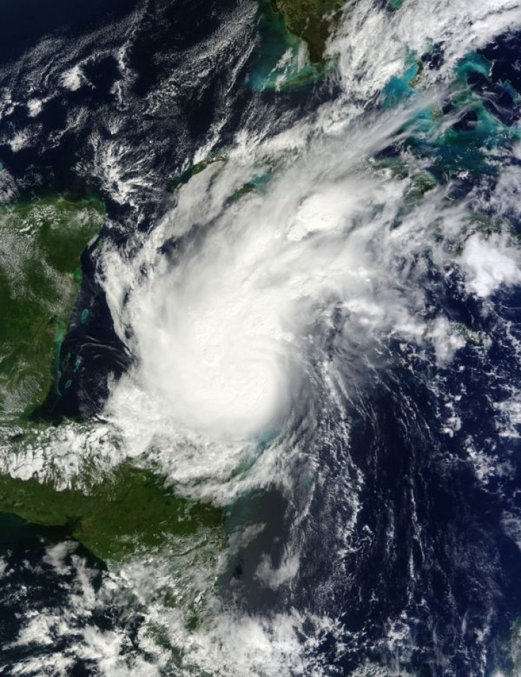 Hurricane Rina off Mexico