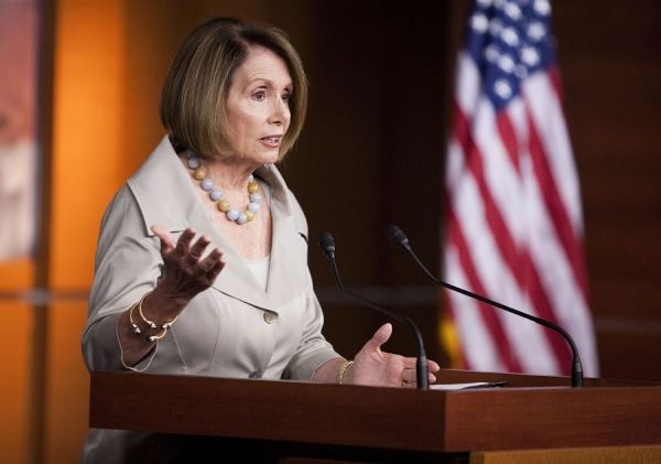 House Minority leader Nancy Pelosi