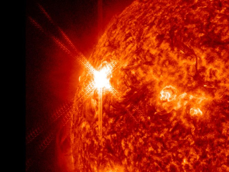 Massive Solar Flare