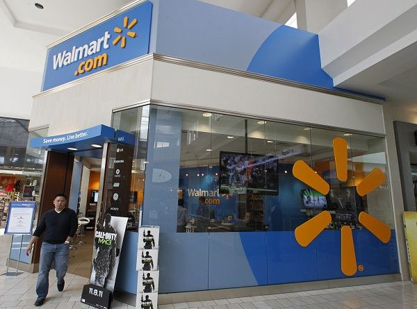 A view of the Wal-Mart.com store at the Topanga Plaza in Canoga Park, California, November 8, 2011.