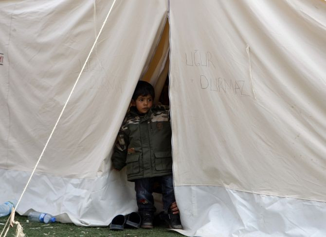 Turkey Earthquake Tent