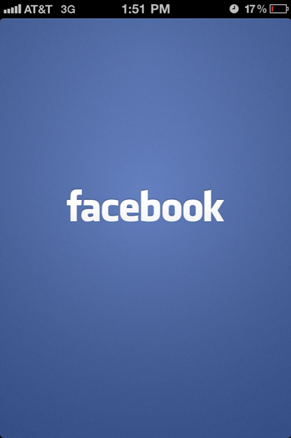 Facebook App. for iPhone