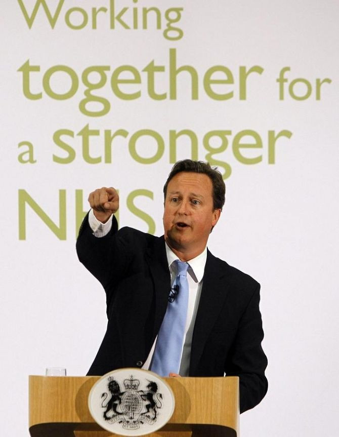 Britain's Prime Minister David Cameron