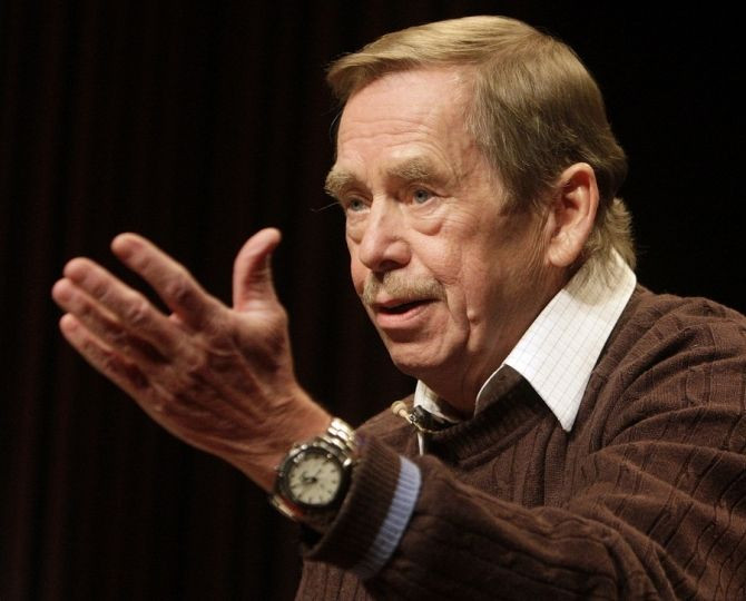 Former Czech Republic President Vaclav Havel