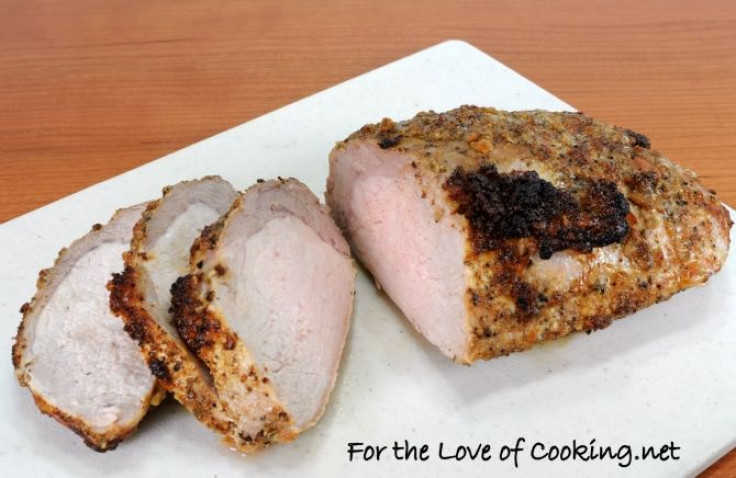 Garlic Crusted Pork Roast