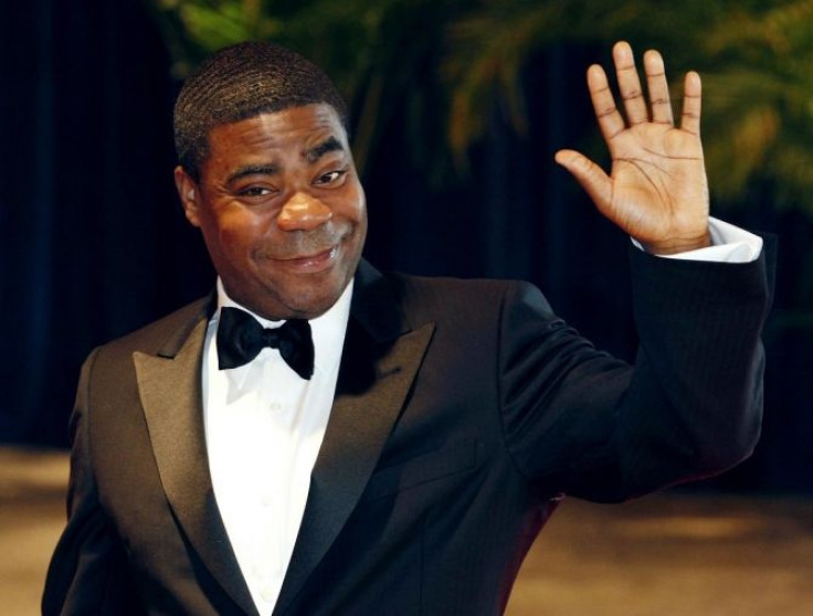 Comedian Tracy Morgan from the television series &quot;30 Rock&quot; arrives at the White House Correspondents' Association dinner in Washington May 1, 2010.