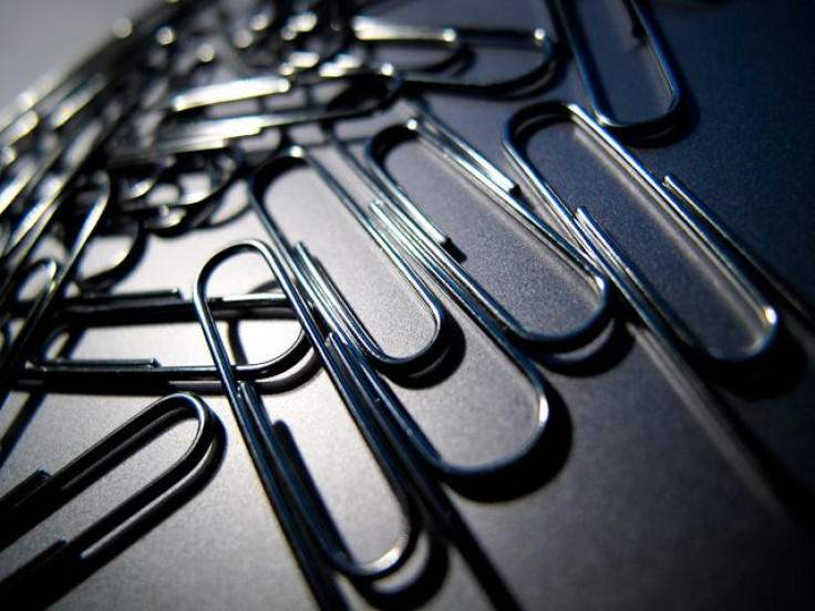 Paper clips.