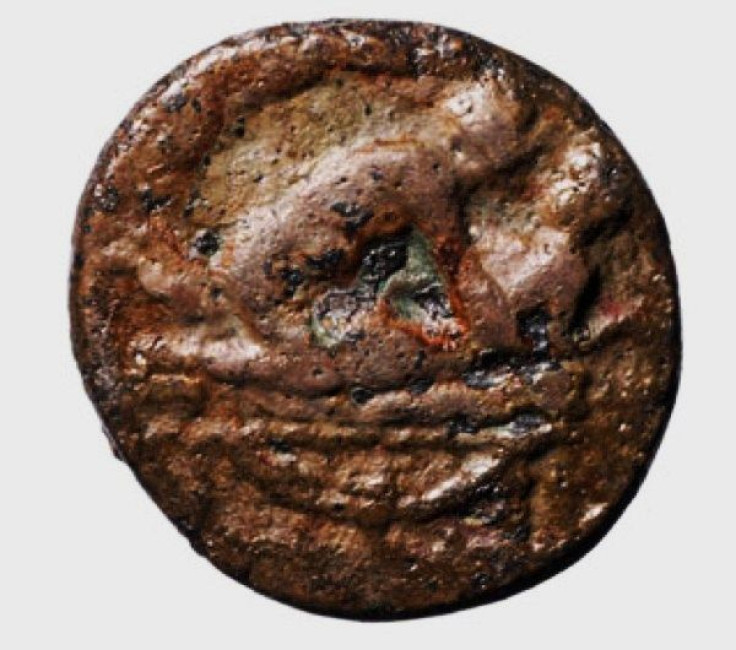 The Roman brothel token found in London's river Thames.