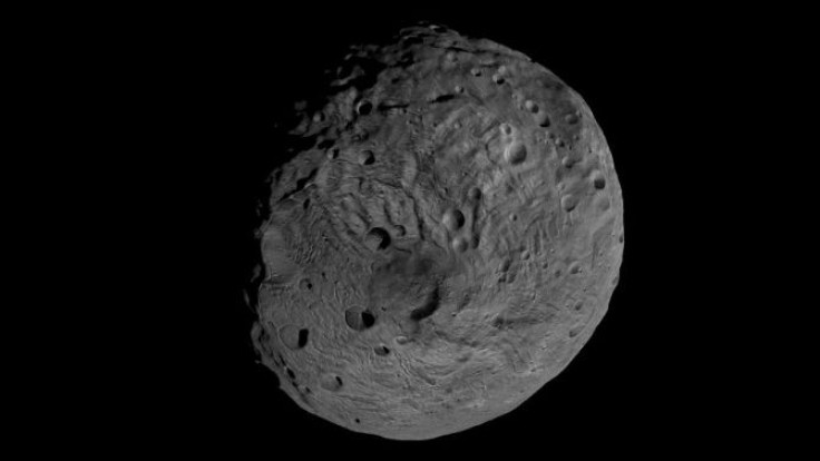 NASA undated handout image obtained by the framing camera on the Dawn spacecraft shows the south pole of the giant asteroid Vesta.