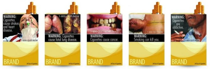 Combination picture of new graphic cigarette packages, released by the U.S. Food and Drug Administration June 21, 2011.