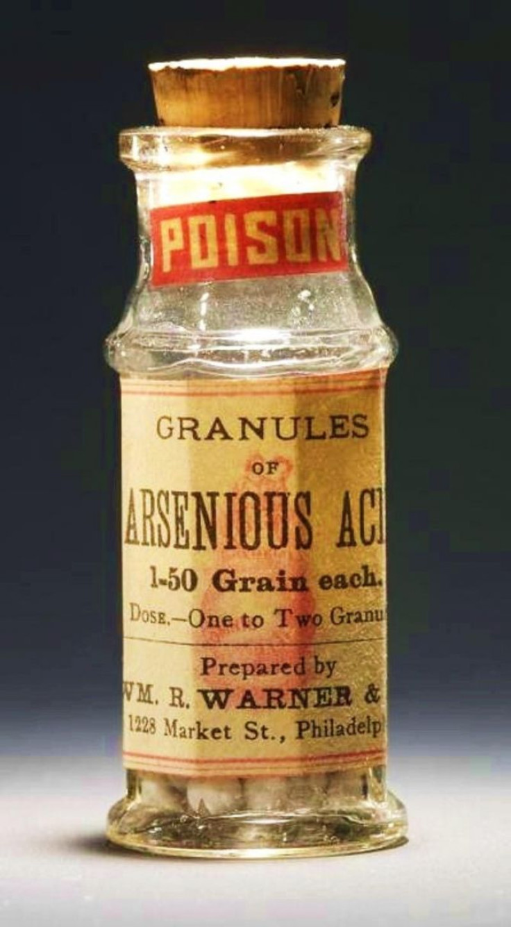 Arsenic is poisonous.