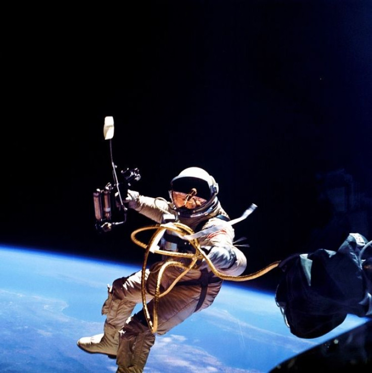 Astronaut Ed White became the first American to walk in space on June 3, 1965.