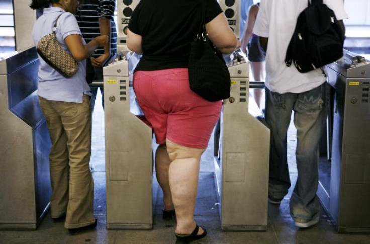 obese overweight subway