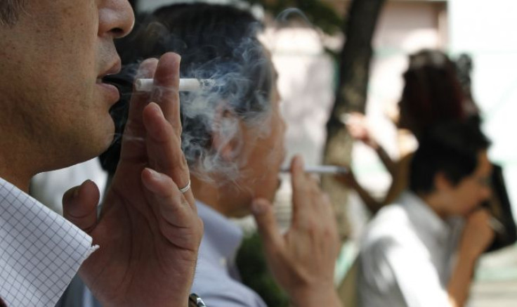 people smoking in Tokyo