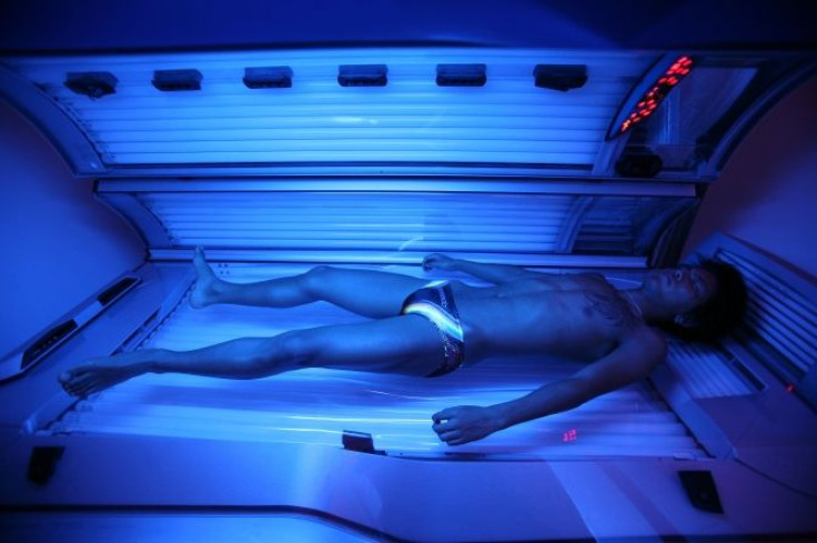 tanning bed