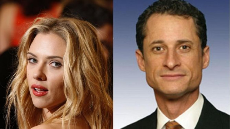 Both Scarlett Johansson to Congressman Anthony Wiener have been caught sexting naked pictures of themselves.