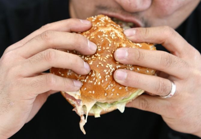 man burger