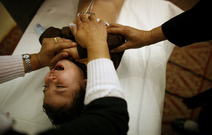 Circumcising young boys on religious grounds causes bodily harm, a German court ruled on Tuesday saying that a parent's jurisdiction over the child does not extend to the practice of circumcision.  A Muslim boy reacts as a doctor performs a circumcision