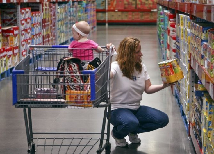 woman supermarket