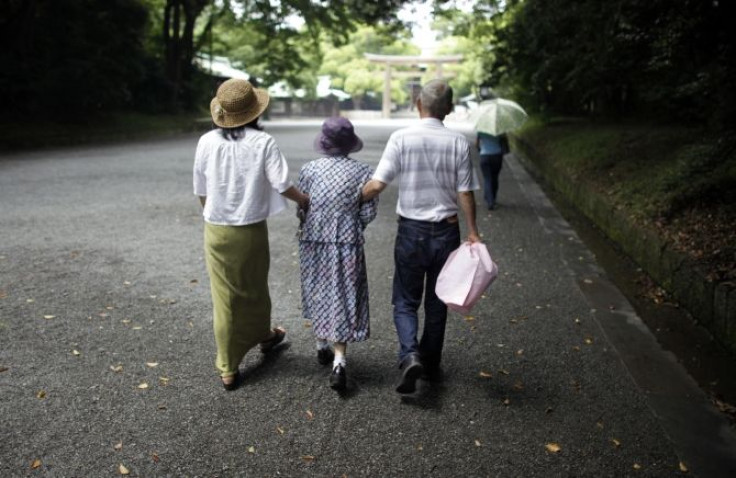 old people walking