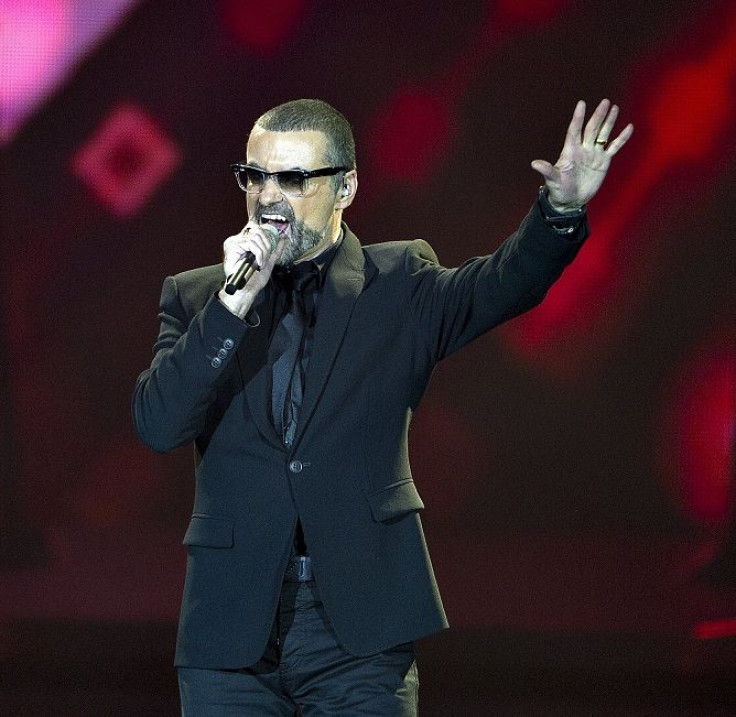 British singer George Michael performs during his European Orchestral tour on stage at Boxen Arena in Herning Monday evening, August 29, 2011