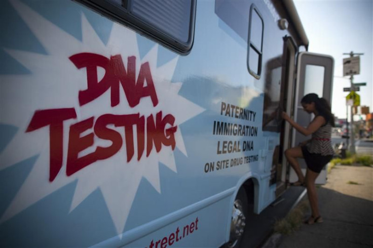 DNA testing van