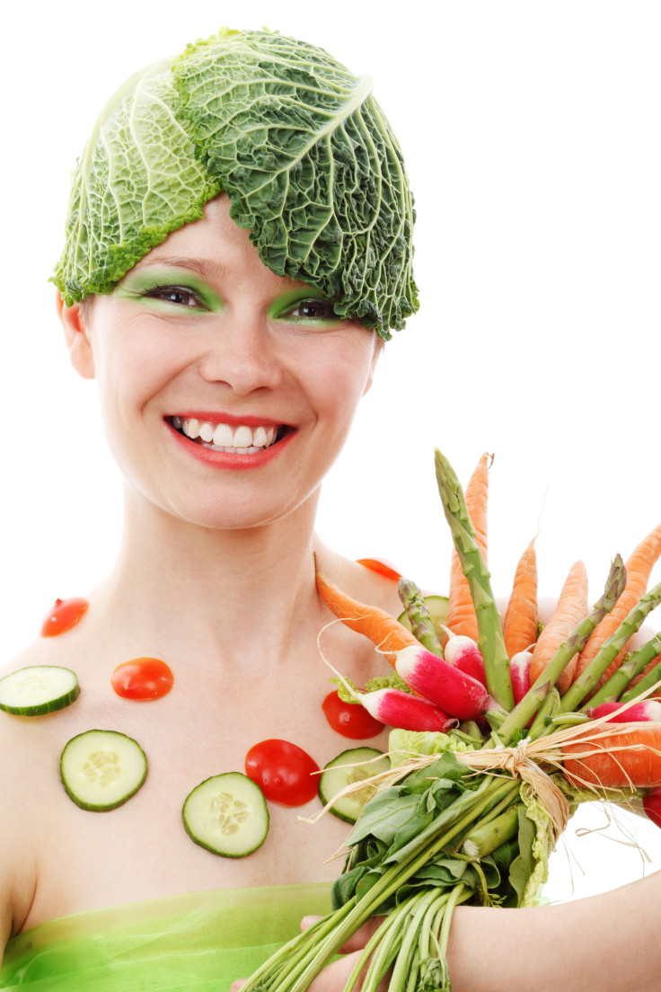 Woman with Vegetables