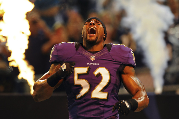 Baltimore Ravens linebacker Ray Lewis