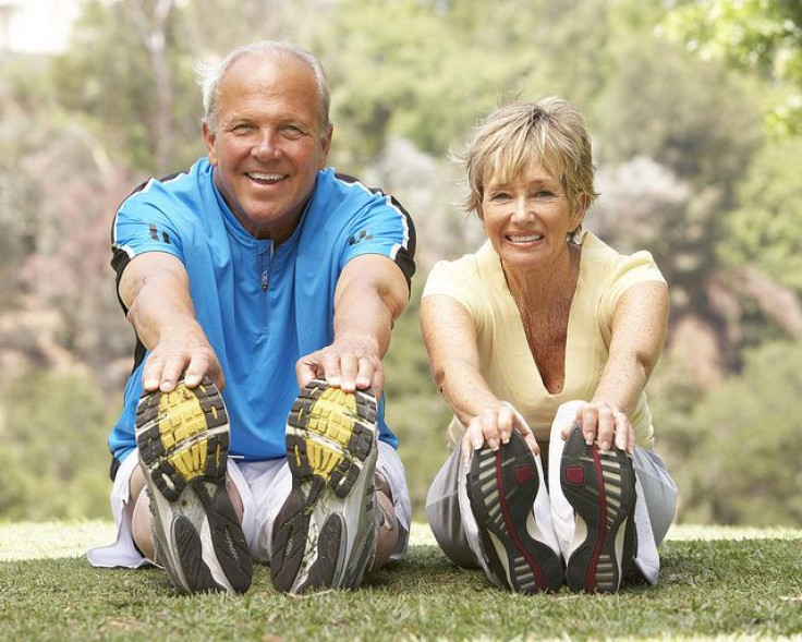 Couple Exercising