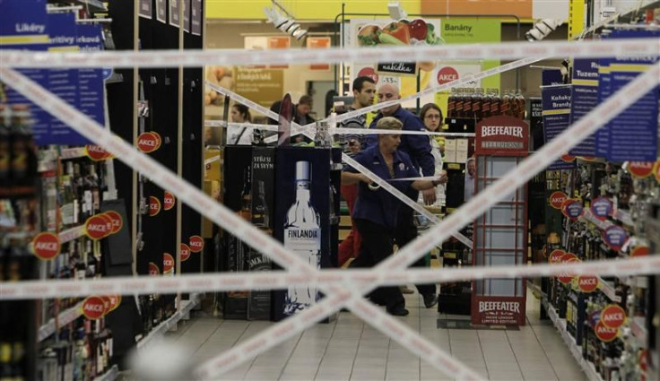 Prague supermarket