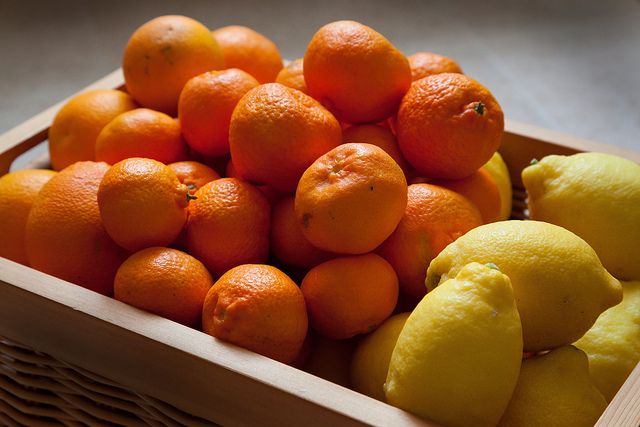 vitamin C, citrus fruits