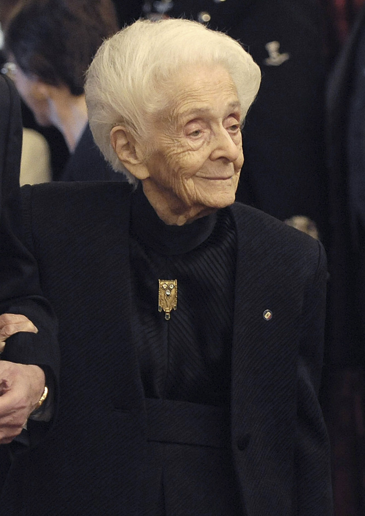 Italian neurologist Rita Levi Montalcini