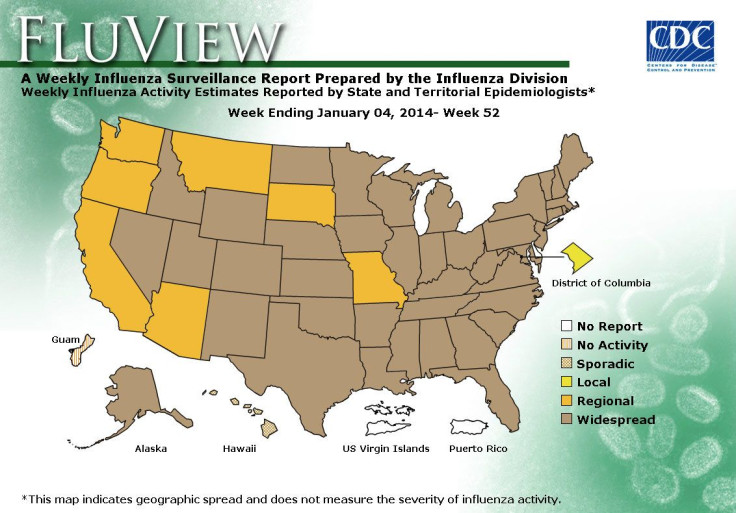 CDC Weekly Influenza Surveillance Report Dec 29, 2012