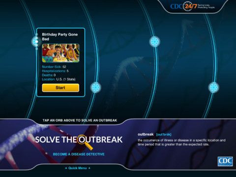 "Solve the Outbreak"