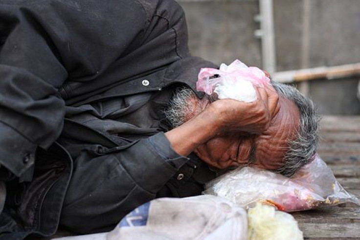 Homeless Man Cambodia