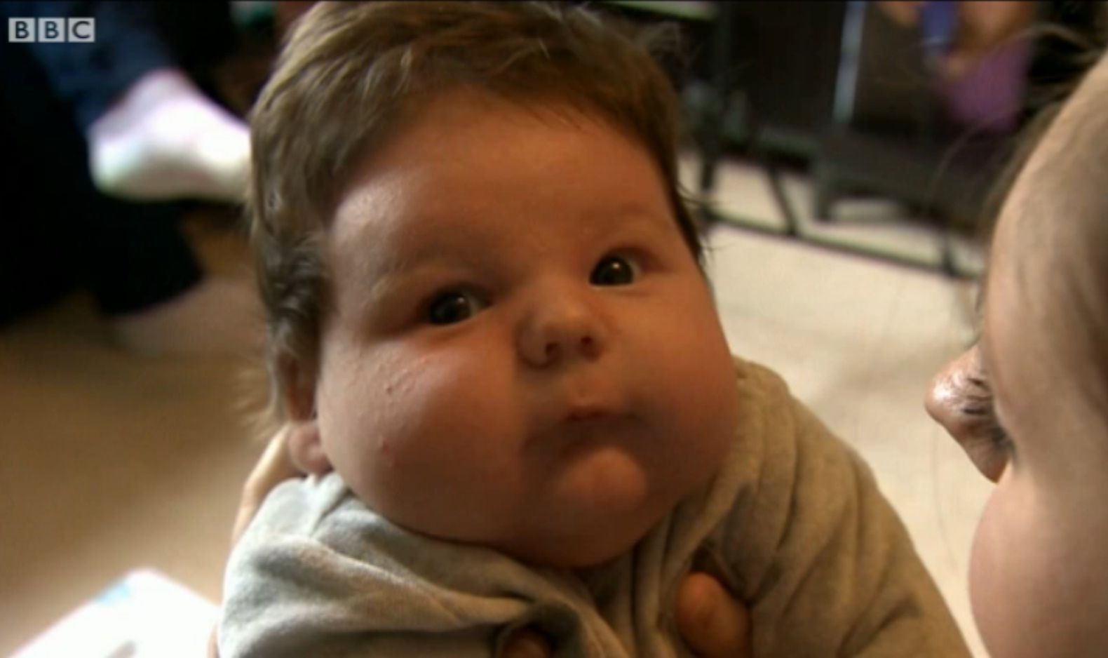 Baby Born 15 Pounds 7 Ounces Giant Newborn George King Had 10 Chance 