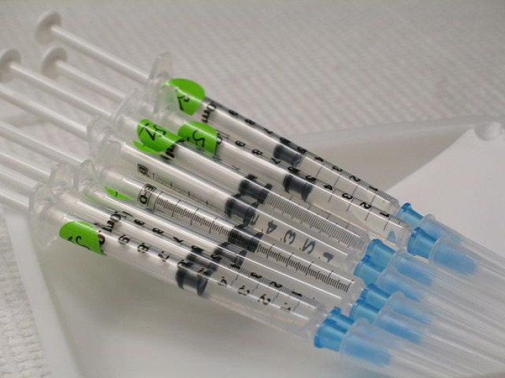 Syringes containing sterile drugs