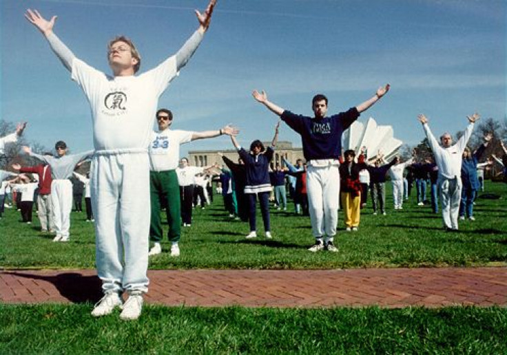 People exercising for weight loss