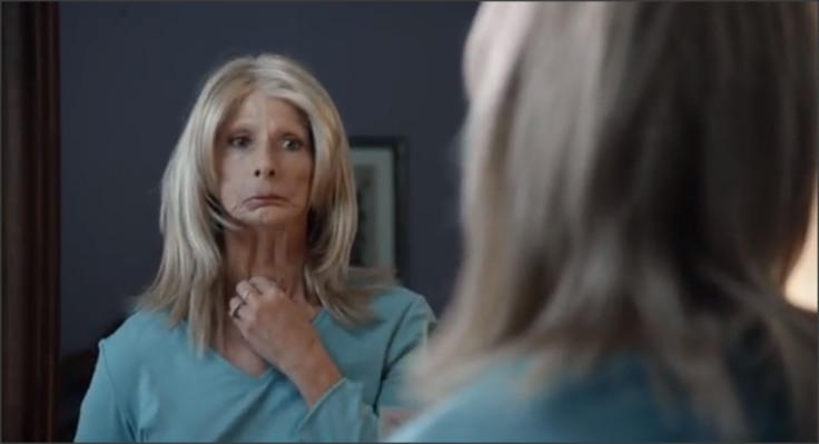 Screenshot from a 2012 anti-smoking TV ad, produced by the CDC.