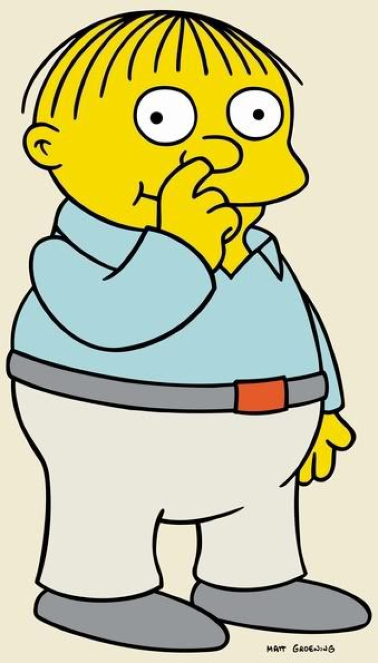 Ralph Wiggum nose picker