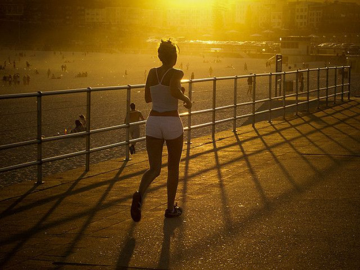 Woman jogging