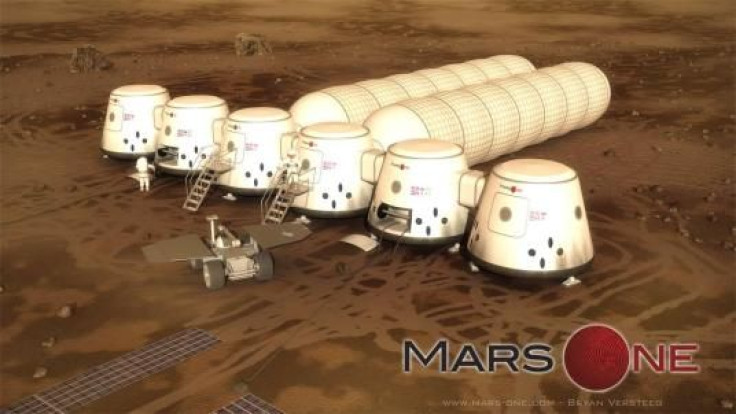 Digital Rendering of the Mars One Mission