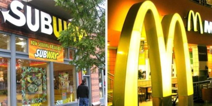 subway vs mcdonald's