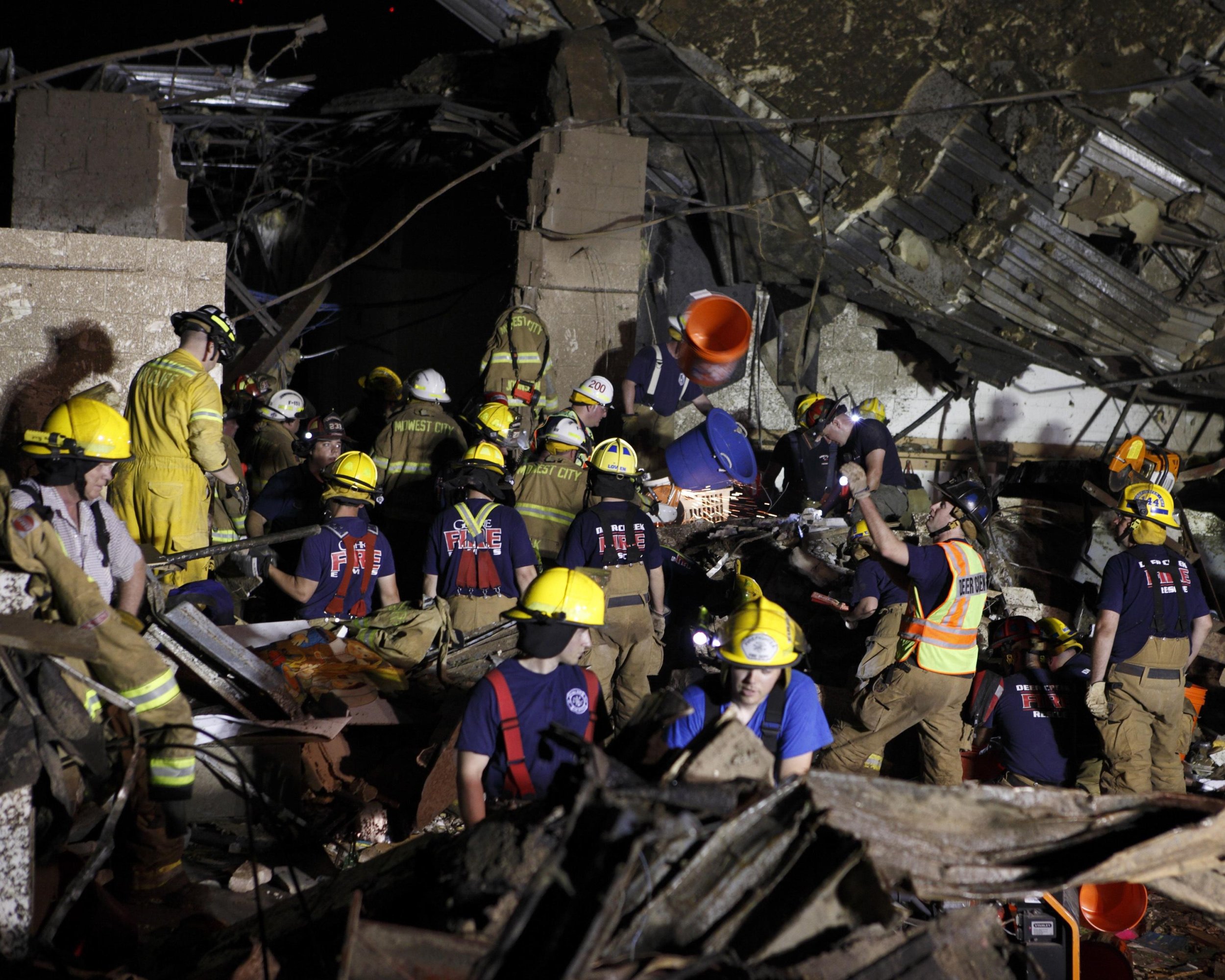 Oklahoma rescue workers