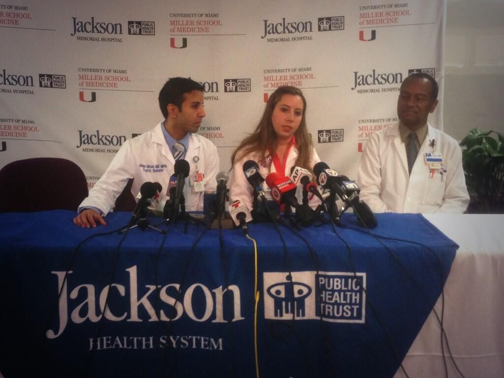 Ronald Poppo Miami Zombie Victim Face Recovery