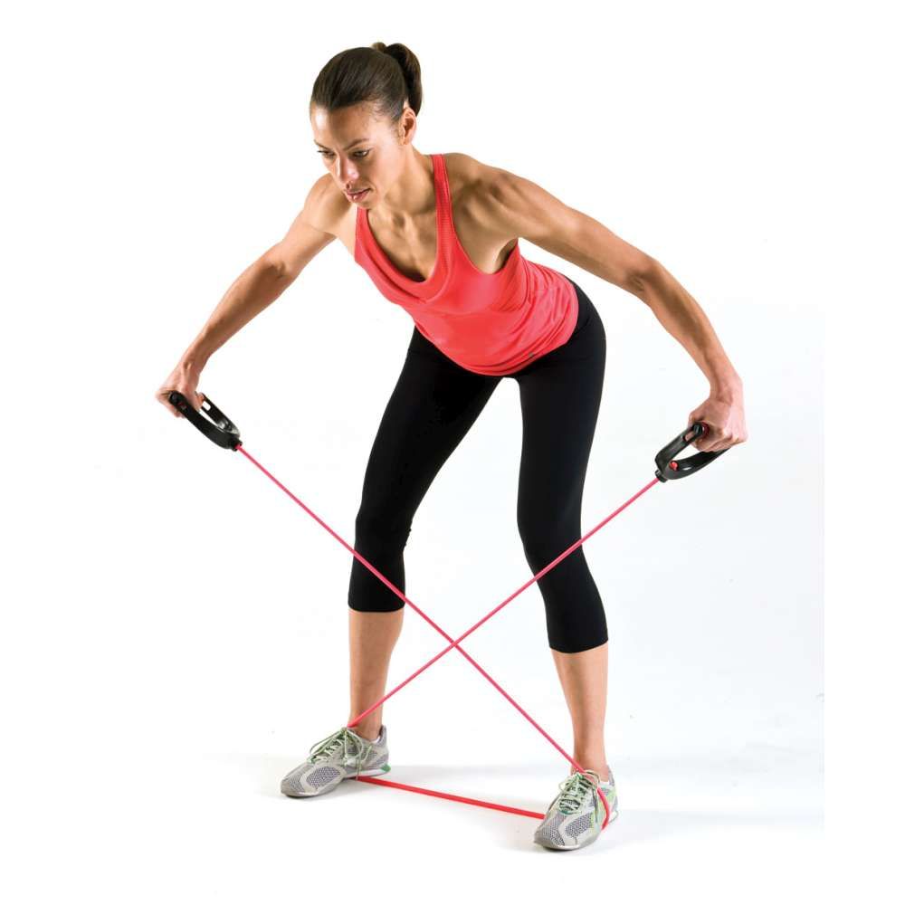 Dont be fooled by their simplicity, resistance bands can work your body out as well as weight training. A study published in a 2008 edition of the Journal of Strength and Conditioning Research compared exercise with weight machines to exercise with elast